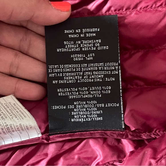 32 Degrees Heat Down/ Puffer Jacket Maroon Size Large - Picture 9 of 16